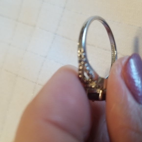 💥RUBY RING 4mm x 6mm  Sz 6, 925 SS, off sale - Picture 4 of 6